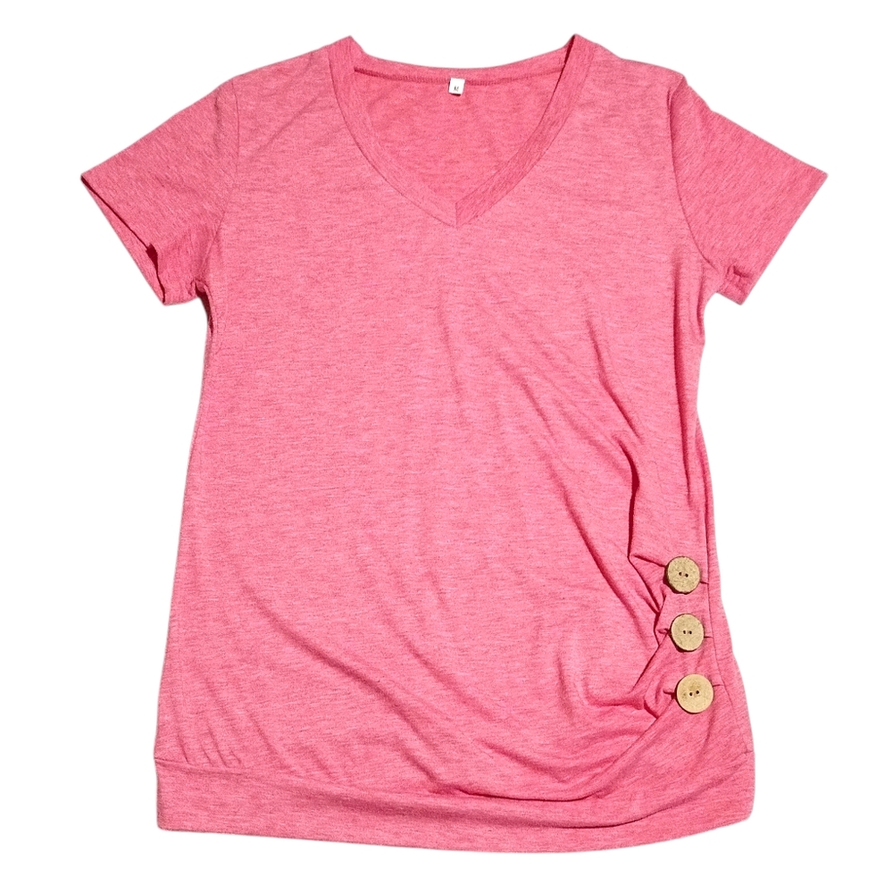WOMEN'S (SIZE M) V-NECK SHIRT